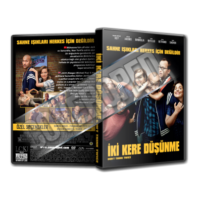 İki Kere Düşünme - Don't Think Twice 2016 Edit Cover (Dvd Cover)